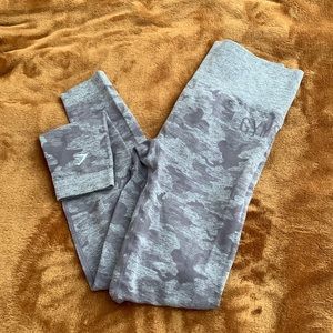 Gymshark adapt camo seamless leggings purple